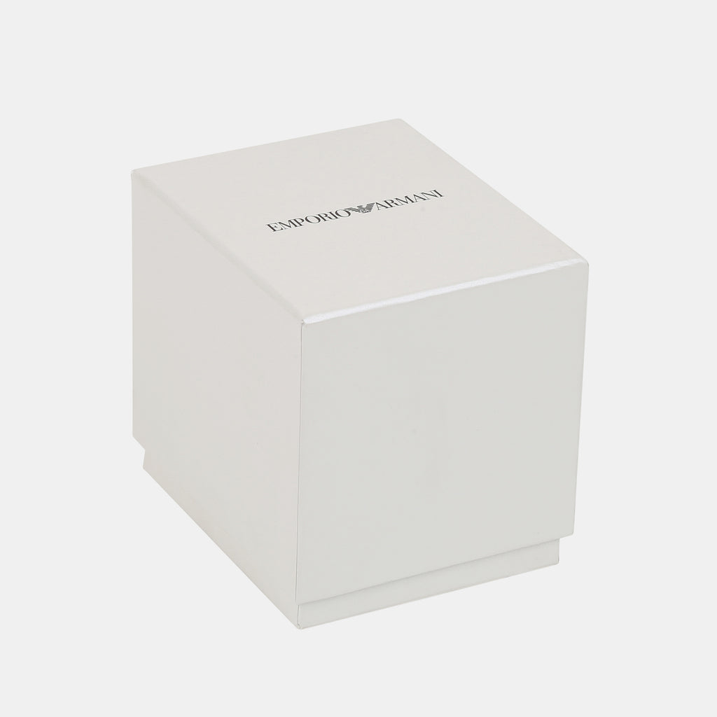 Renato Men Quartz Black Dial Chronograph Leather Watch AR2447