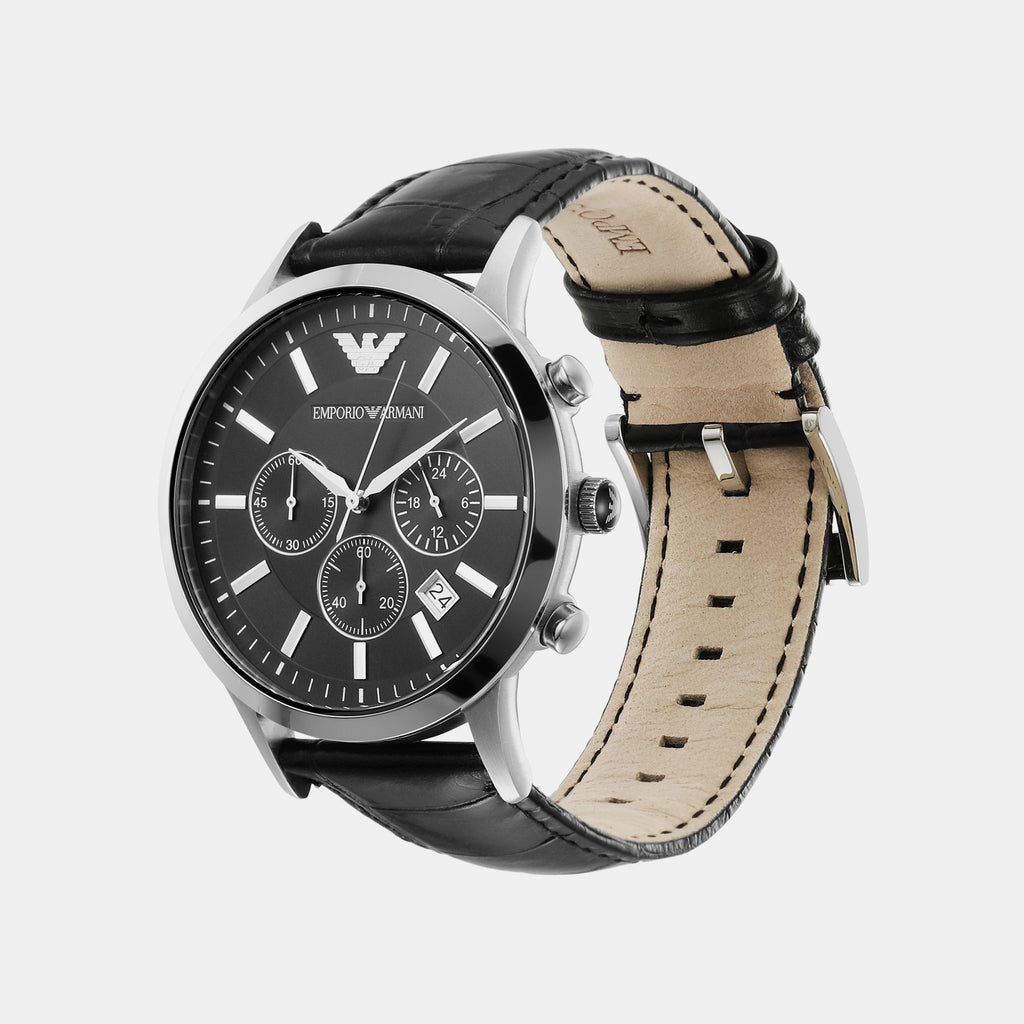 Emporio Armani Stainless Steel Round watch