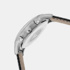 Renato Men Quartz Black Dial Chronograph Leather Watch AR2447