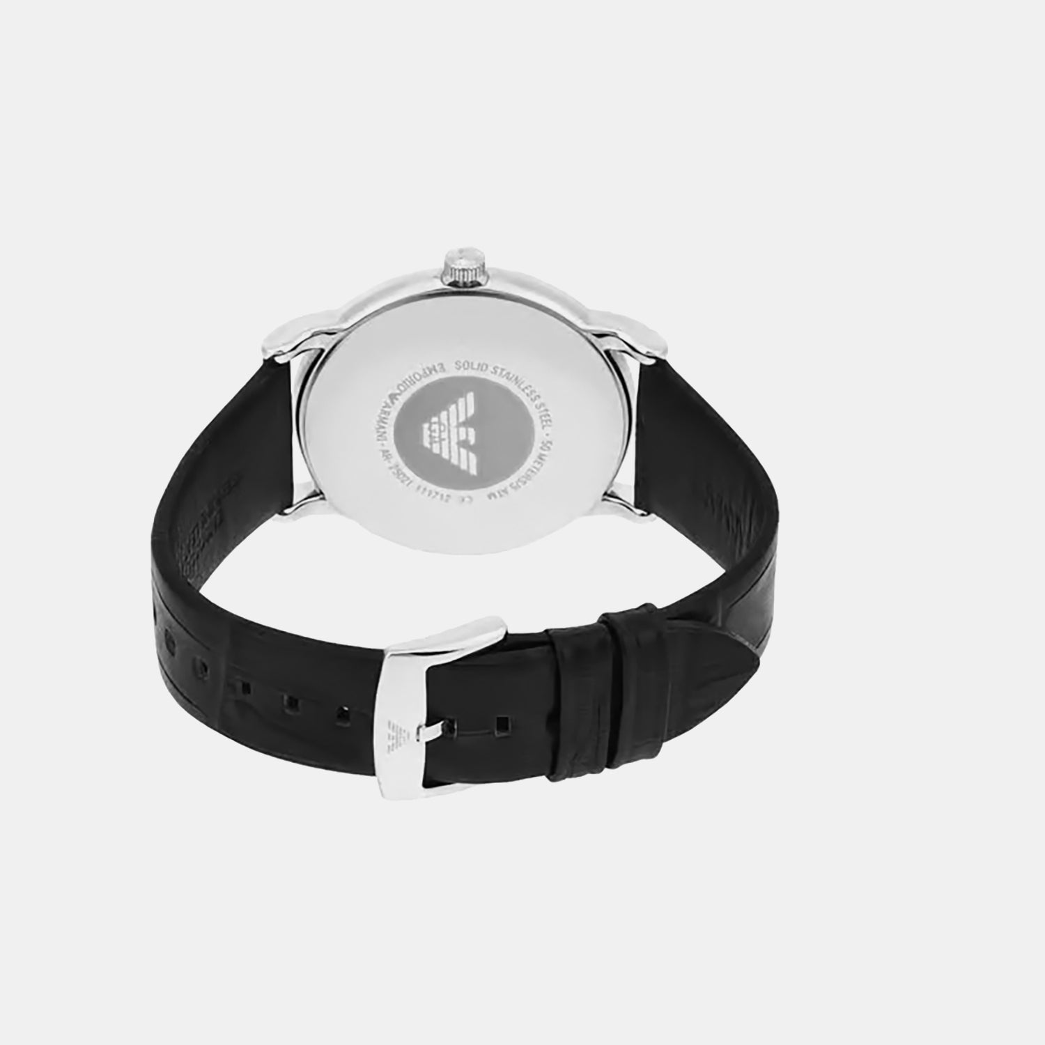Luigi Men Quartz Black Dial Analog Leather Watch AR2500