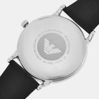 Luigi Men Quartz Black Dial Analog Leather Watch AR2500
