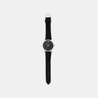 Luigi Men Quartz Black Dial Analog Leather Watch AR2500