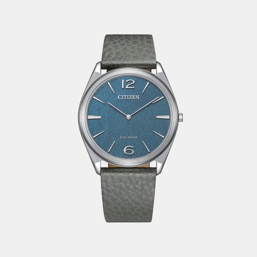 Suratto Men Quartz Blue Dial Analog Leather Watch AR3120-24L