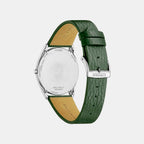 Suratto Men Quartz Green Dial Analog Leather Watch AR3120-32X