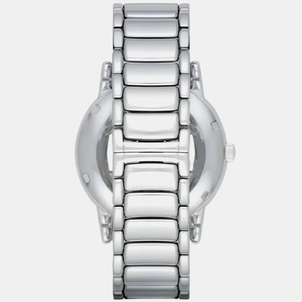 Luigi Men Automatic Silver Dial Analog Stainless Steel Watch AR60006
