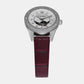 Women's Silver Analog Leather Watch AR60075