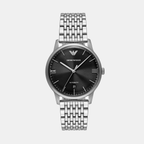 Gianni T-B Men Automatic Black Dial Analog Stainless Steel Watch AR60081