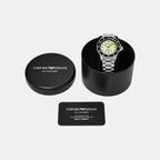 Sea Explorer Men Mechanical Yellow Dial Analog Stainless Steel Watch AR60083