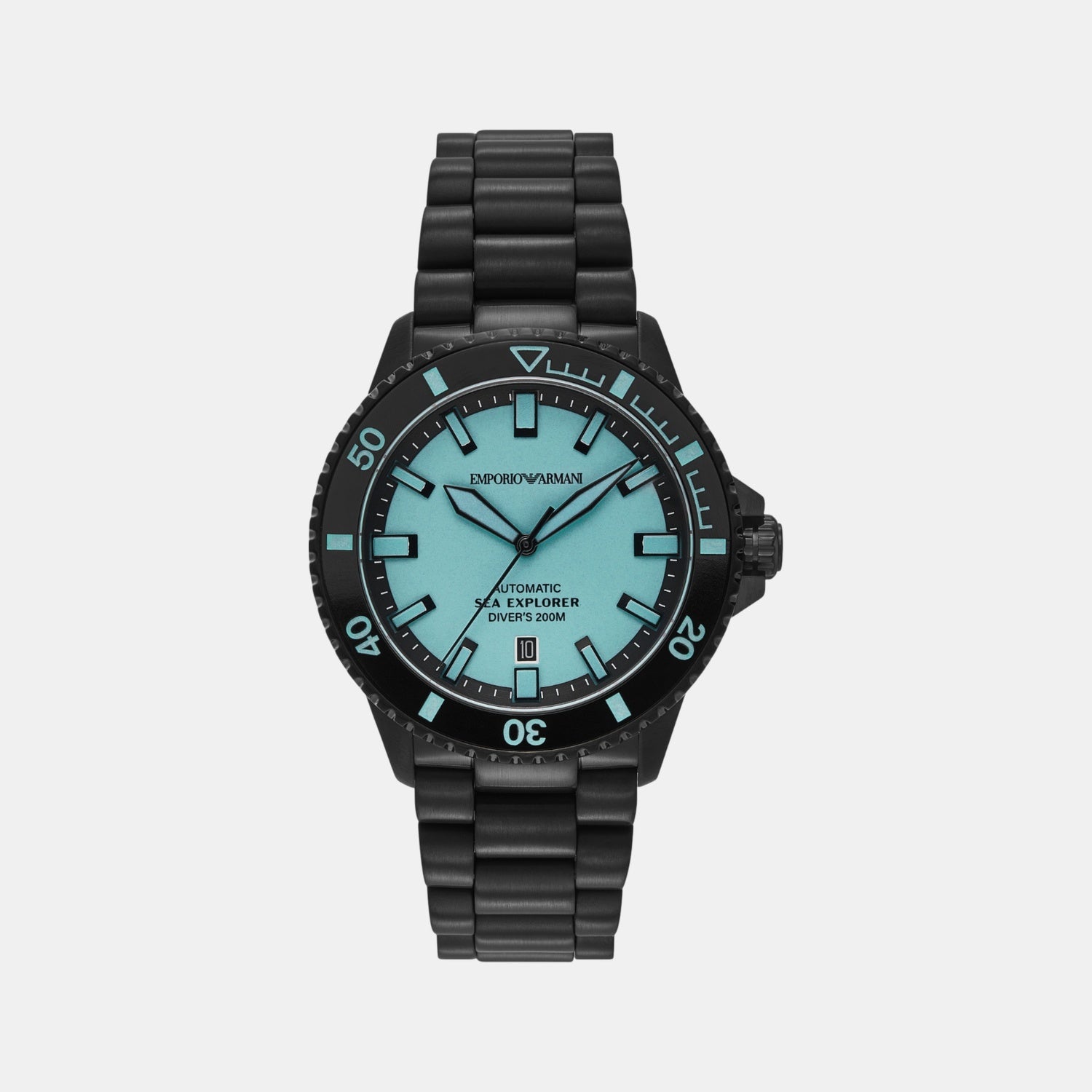 Sea Explorer Men Mechanical Blue Dial Analog Stainless Steel Watch AR60084