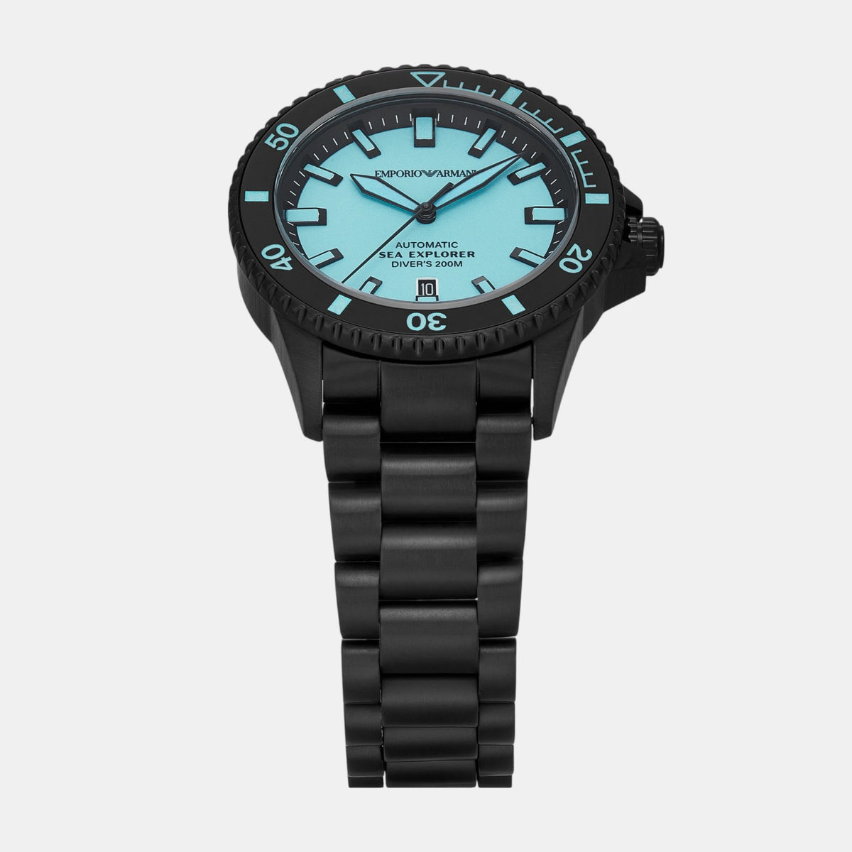 Sea Explorer Men Automatic Blue Dial Analog Stainless Steel Watch AR60084