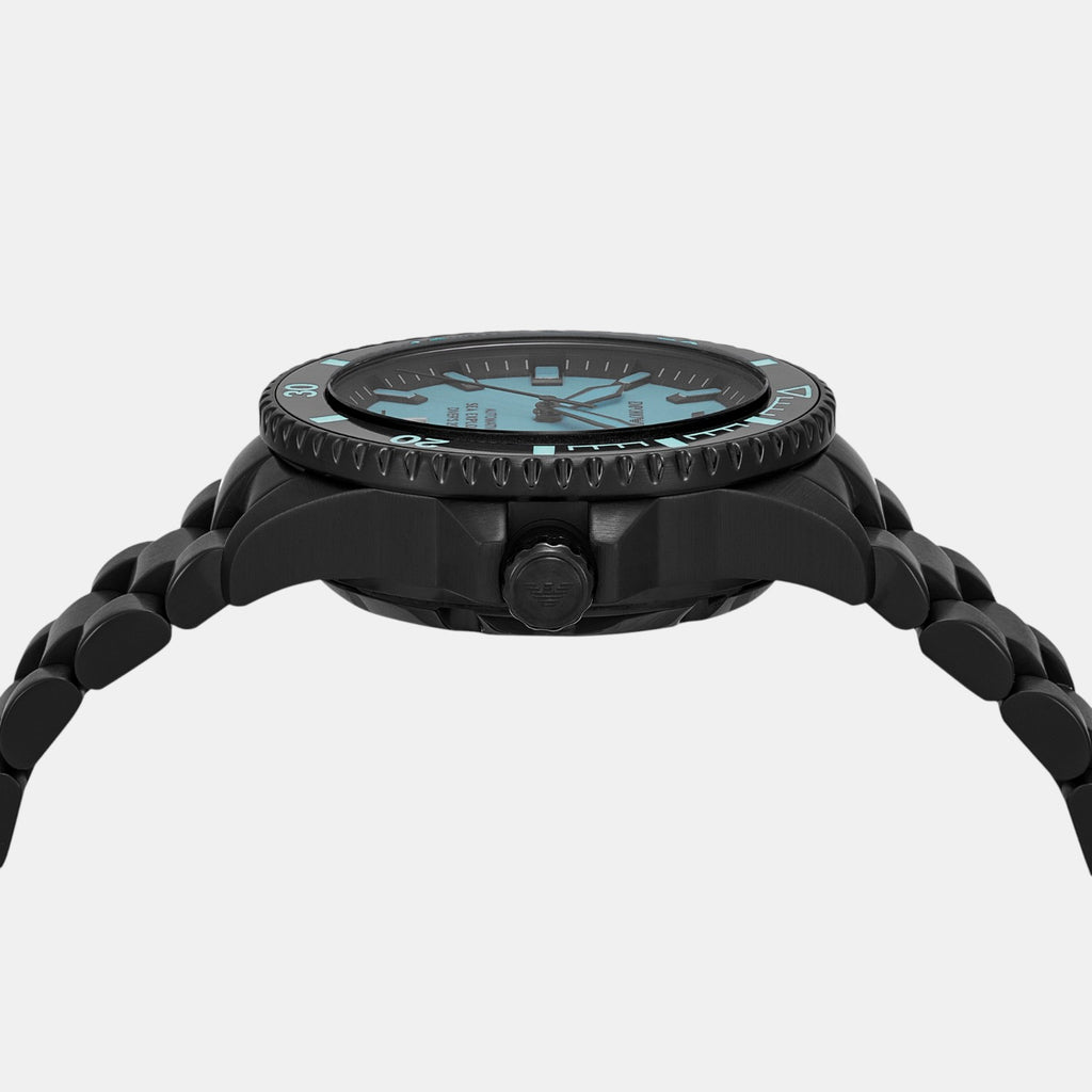 Sea Explorer Men Mechanical Blue Dial Analog Stainless Steel Watch AR60084