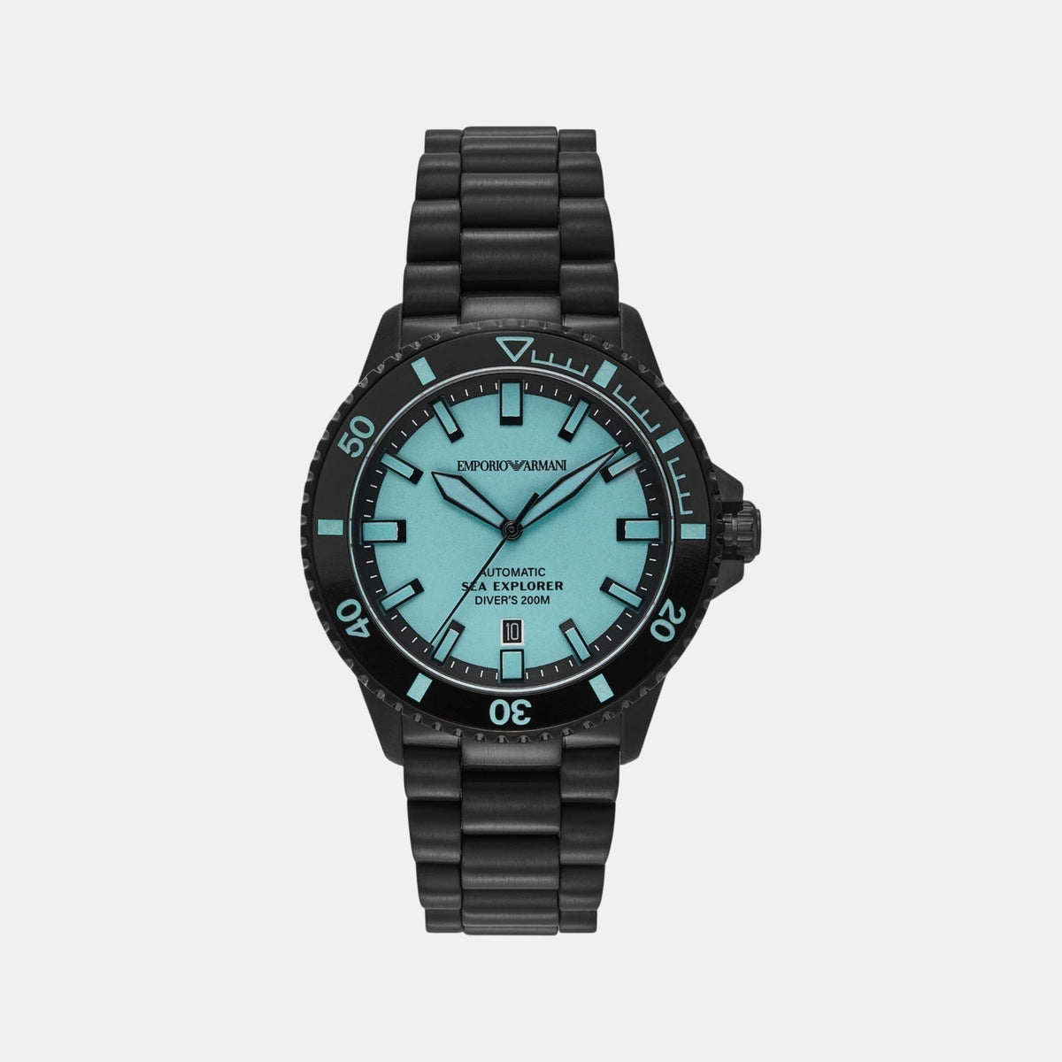 Sea Explorer Men Automatic Blue Dial Analog Stainless Steel Watch AR60084