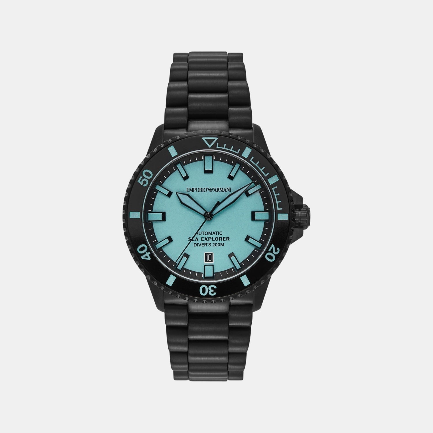 Sea Explorer Men Mechanical Blue Dial Analog Stainless Steel Watch AR60084