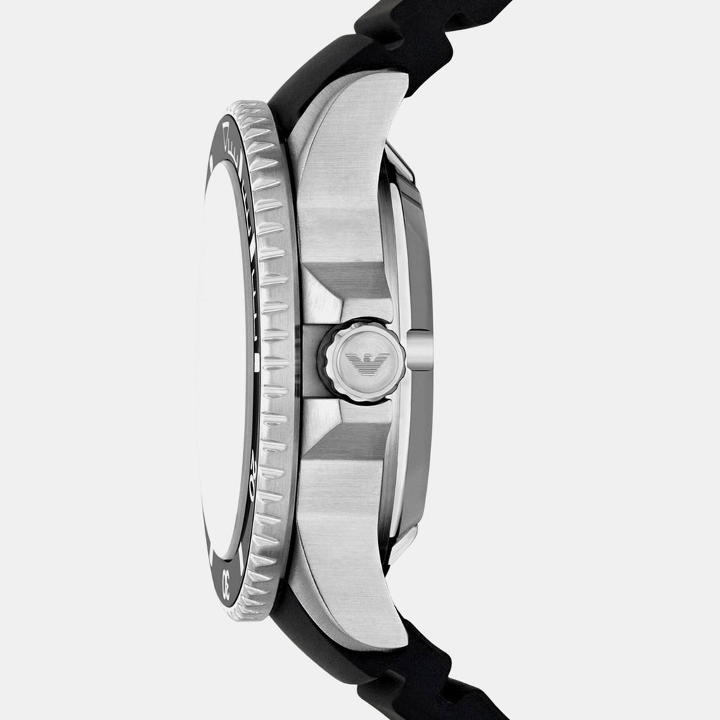 Sea Explorer Men Automatic Black Dial Analog Silicone Watch AR60086