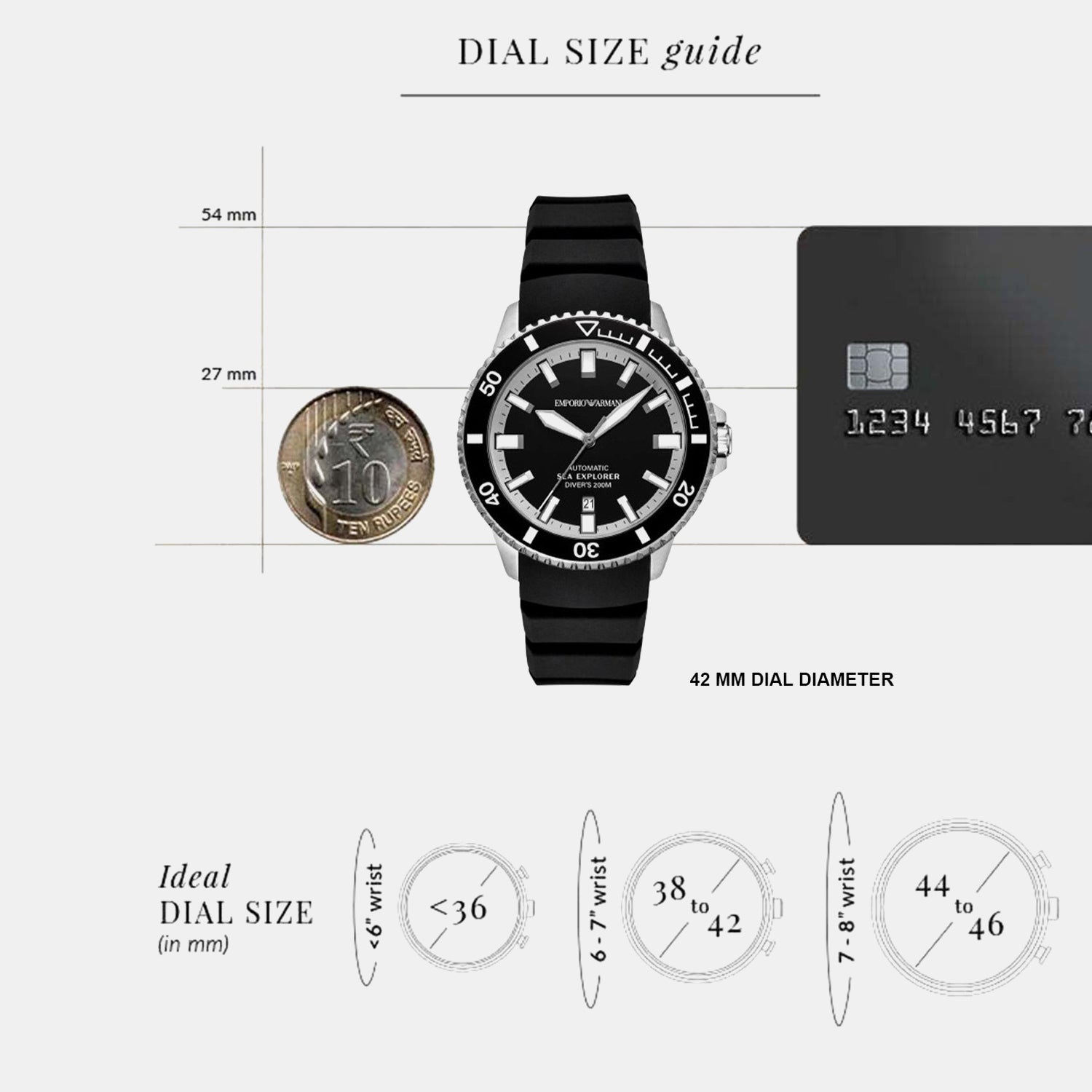 Sea Explorer Men Automatic Black Dial Analog Silicone Watch AR60086