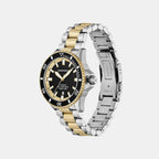 Sea Explorer Men Automatic Black Dial Analog Stainless Steel Watch AR60089