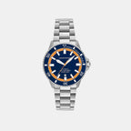 Sea Explorer Men Automatic Blue Dial Analog Stainless Steel Watch AR60090