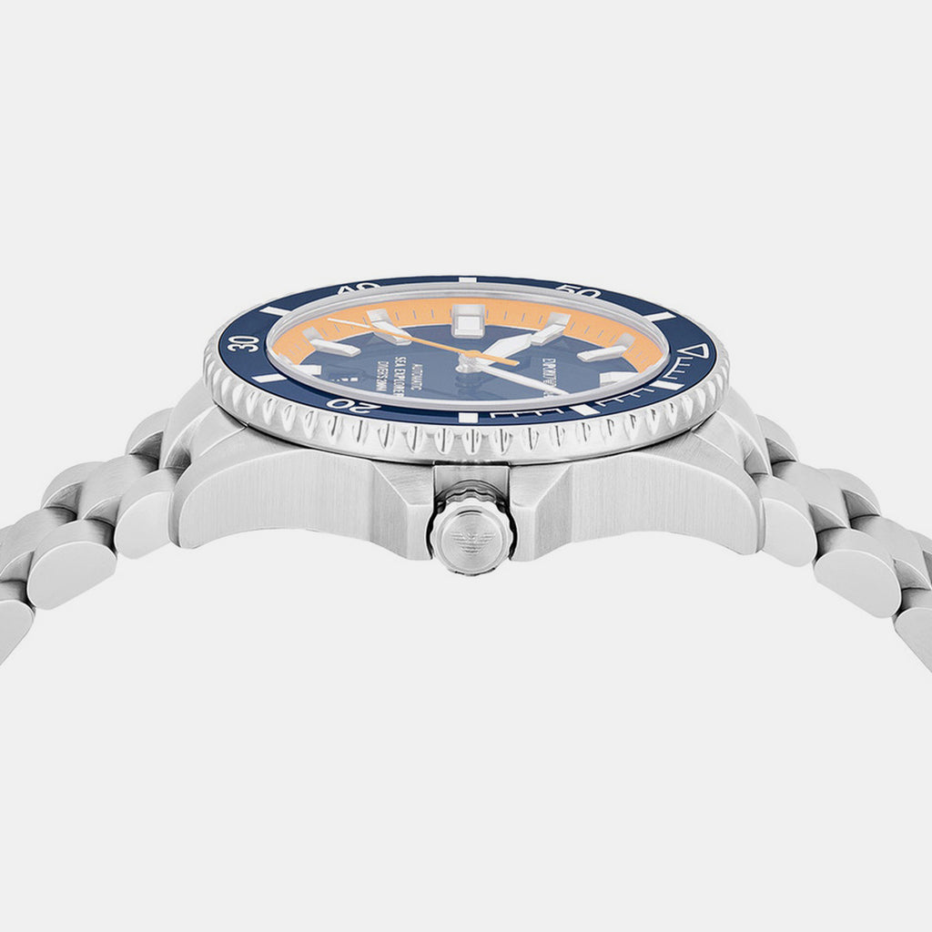 Sea Explorer Men Automatic Blue Dial Analog Stainless Steel Watch AR60090
