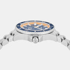 Sea Explorer Men Automatic Blue Dial Analog Stainless Steel Watch AR60090