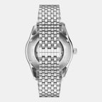 Men Automatic Beige Dial Analog Stainless Steel Watch AR60095