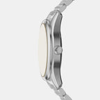 Men Automatic Beige Dial Analog Stainless Steel Watch AR60095