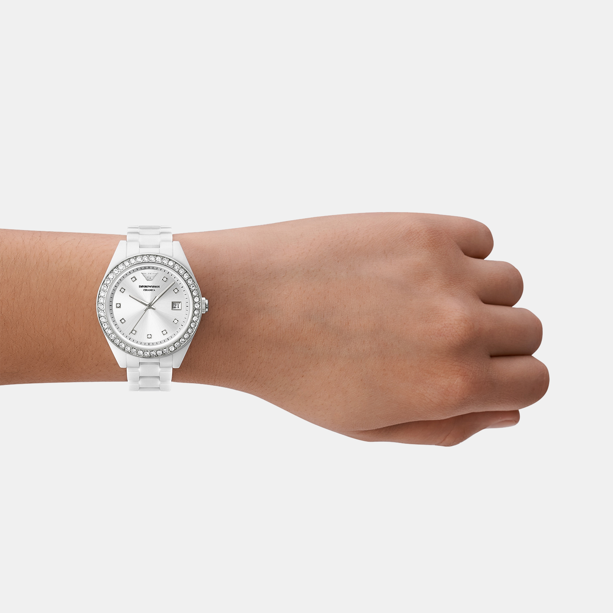 Emporio Armani 36 mm White Quartz watch