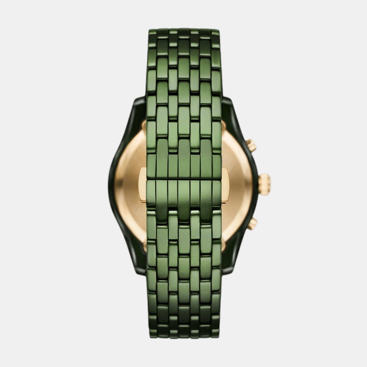 Men Quartz Green Dial Chronograph Ceramic Watch AR70017