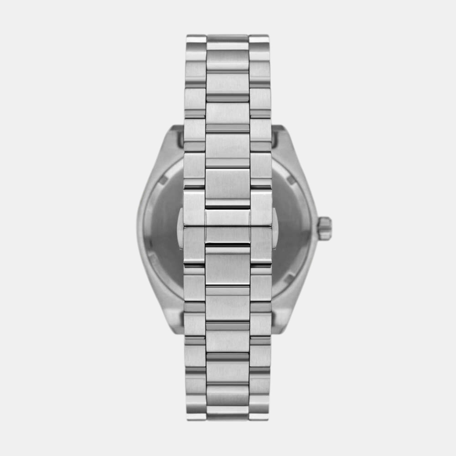 Men Quartz Black Dial Analog Stainless Steel Watch AR80077SET