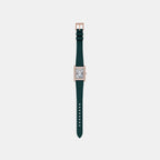 Women Quartz Mother Of Pearl Dial Analog Leather Watch AR80085SET