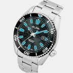 Men Quartz Black Dial Analog Stainless Steel Watch AS9R71X1