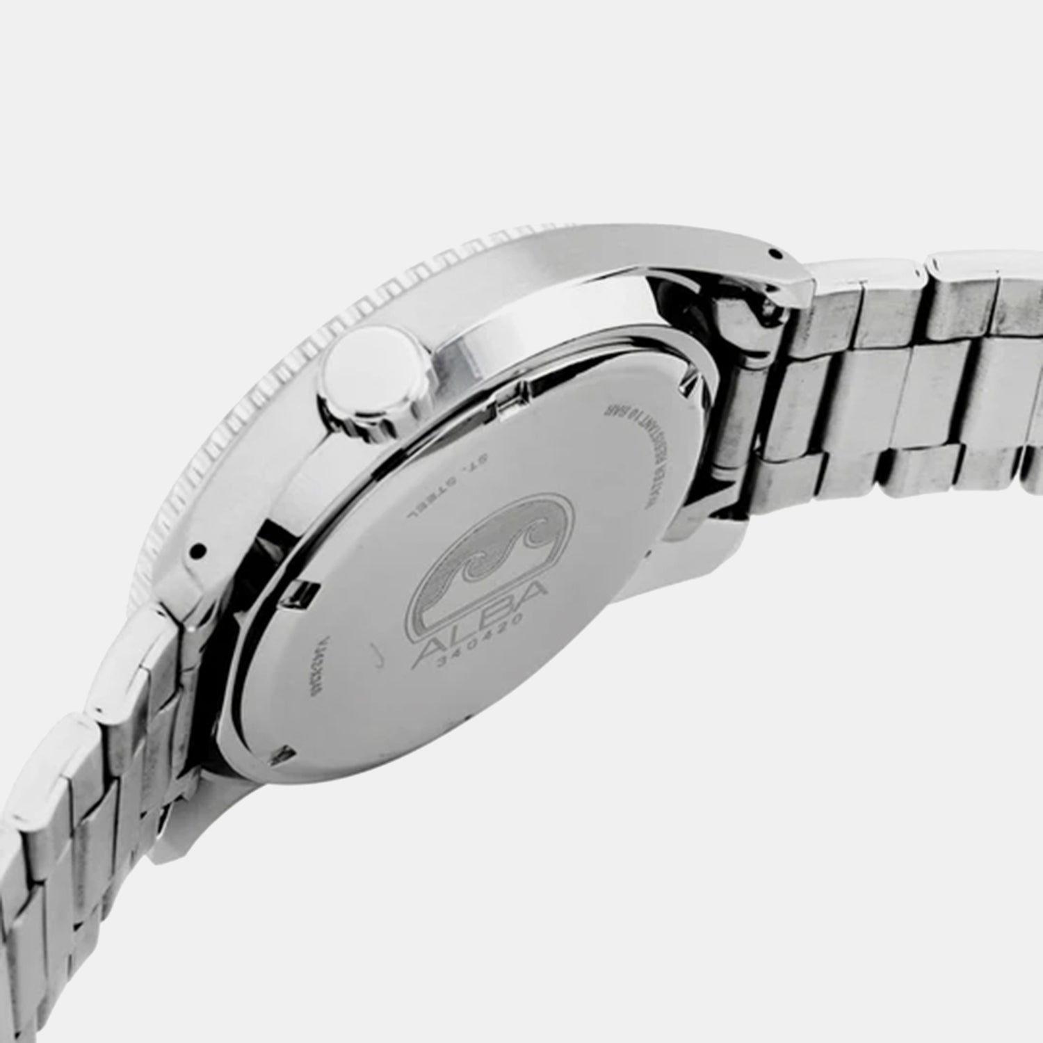 Men Quartz Black Dial Analog Stainless Steel Watch AS9R75X1