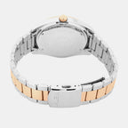 Men Quartz Silver Dial Analog Stainless Steel Watch AS9S62X1