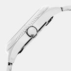 Unisex Quartz Blue Dial Analog Stainless Steel Watch AS9S71X1