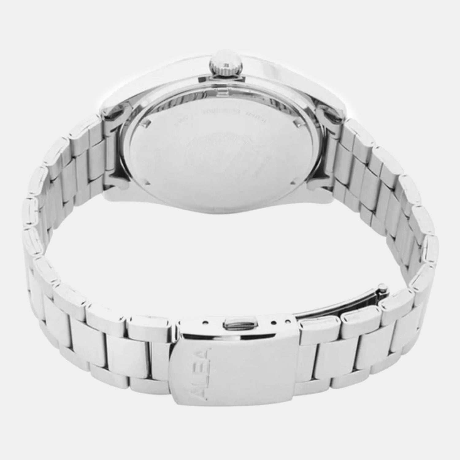 Unisex Quartz Blue Dial Analog Stainless Steel Watch AS9S71X1