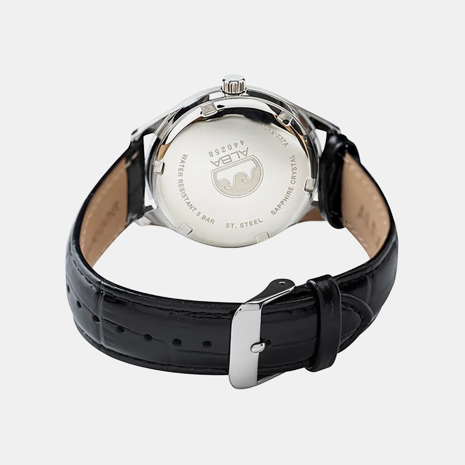 Prestige Men Quartz Blue Dial Analog Leather Watch AS9T73X1