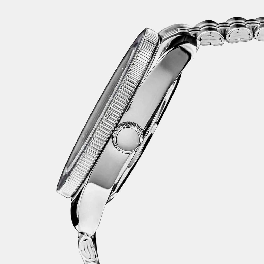 Men Quartz Blue Dial Analog Stainless Steel Watch AS9T79X1