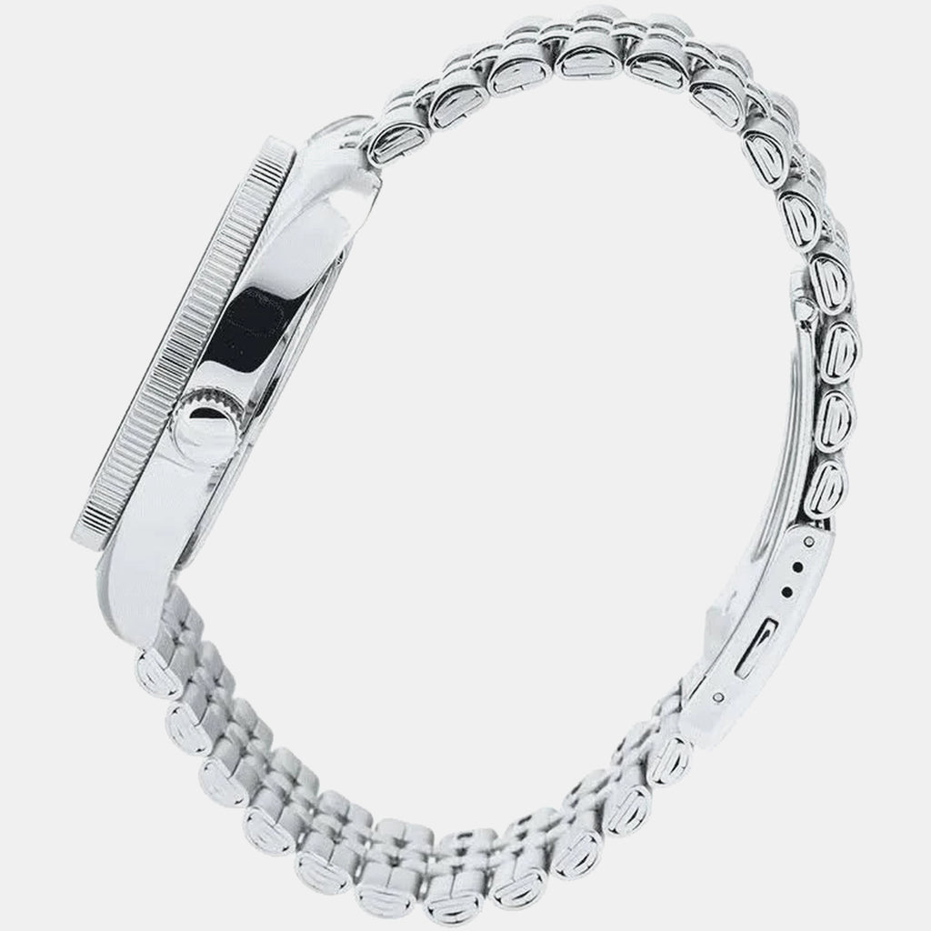 Men Quartz Blue Dial Analog Stainless Steel Watch AS9T79X1