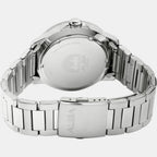 Men Quartz Brown Dial Analog Stainless Steel Watch AS9T91X1