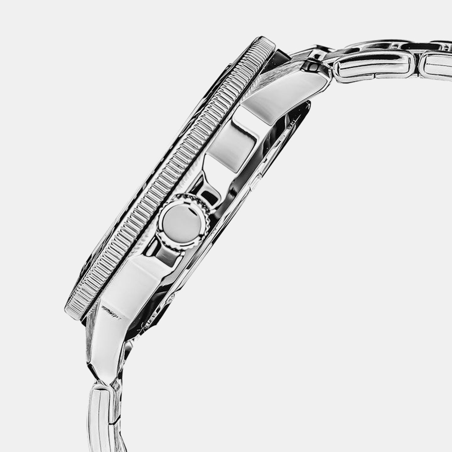 Men Quartz Green Dial Analog Stainless Steel Watch AS9T93X1