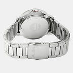 Men Quartz Blue Dial Analog Stainless Steel Watch AS9T97X1