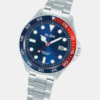 Active Men Quartz Multicolour Dial Analog Stainless Steel Watch AS9V53X1
