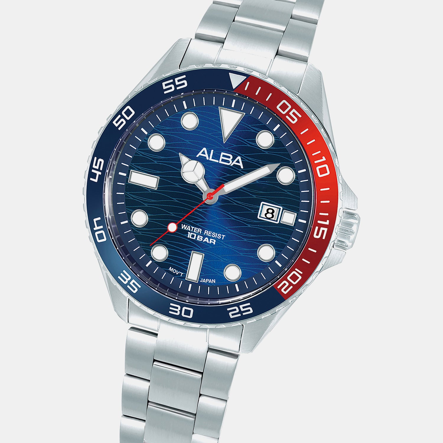 Active Men Quartz Multicolour Dial Analog Stainless Steel Watch AS9V53X1