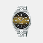 Active Men Quartz Gold Dial Analog Stainless Steel Watch AS9W35X1