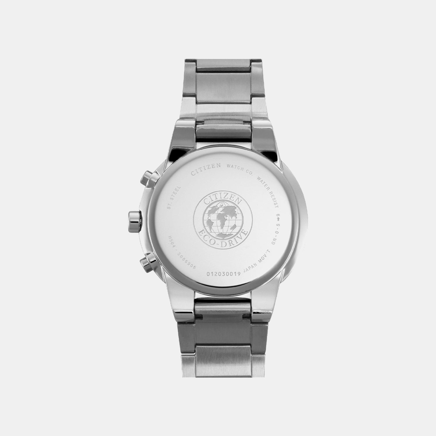 Axiom Men Quartz Black Dial Chronograph Stainless Steel Watch AT2240-51E