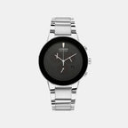Axiom Men Quartz Black Dial Chronograph Stainless Steel Watch AT2240-51E