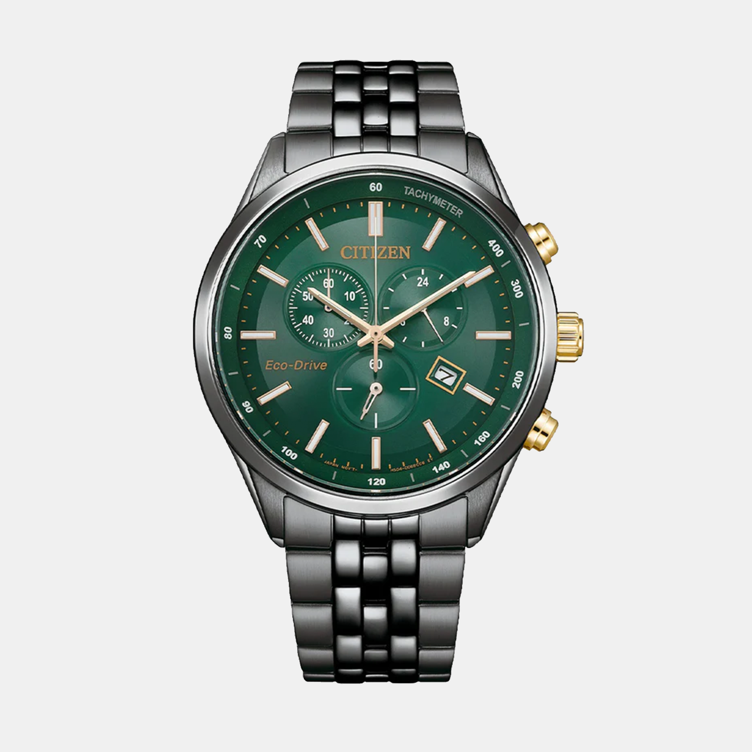 Citizen Round Green Chronograph watch