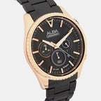 Signa Men Quartz Black Dial Chronograph Stainless Steel Watch AT3H80X1