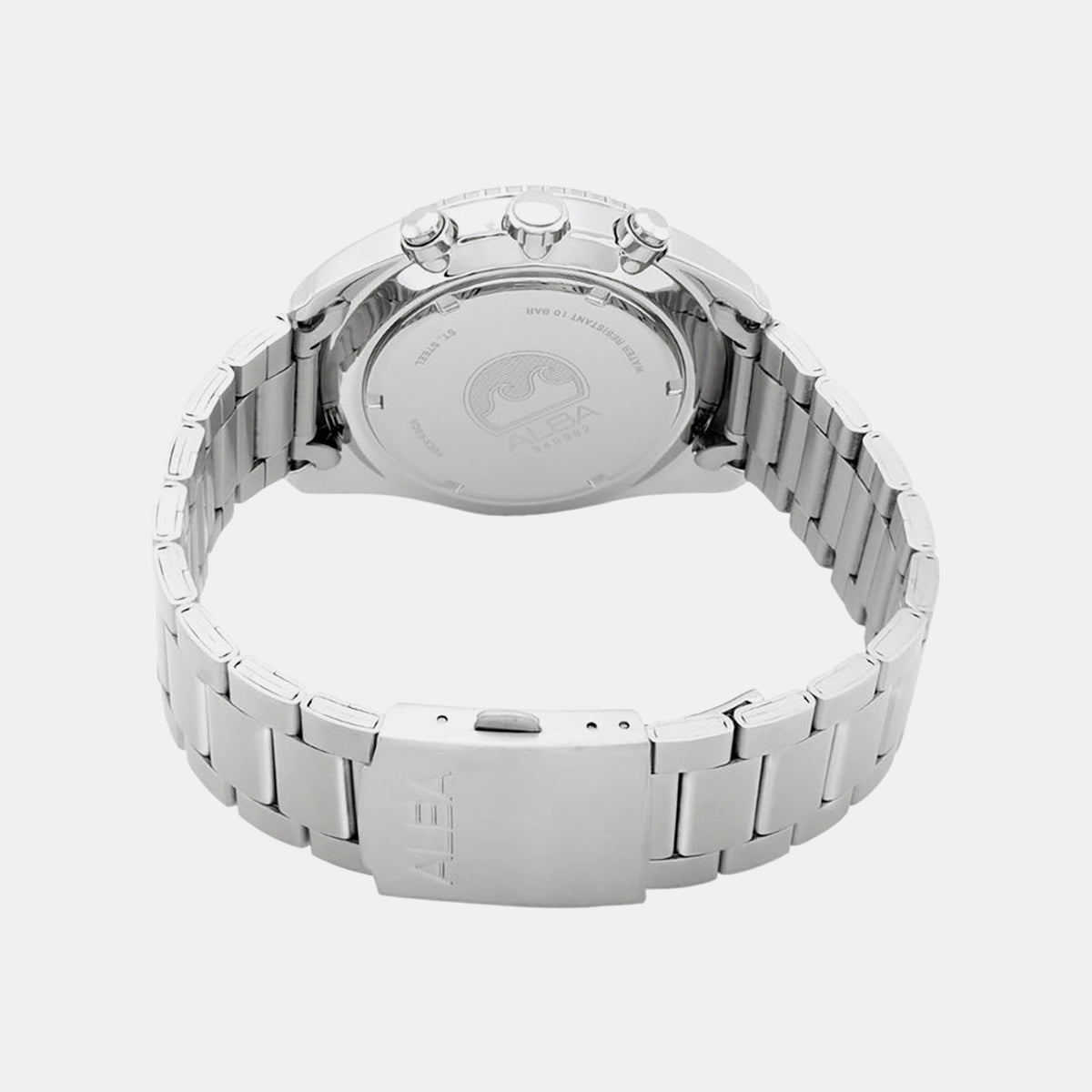 Signa Men Quartz Maroon Dial Analog Stainless Steel Watch AT3J11X1