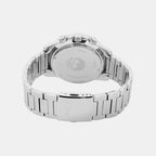 Men Quartz Black Dial Multi-function Stainless Steel Watch AT3J39X1
