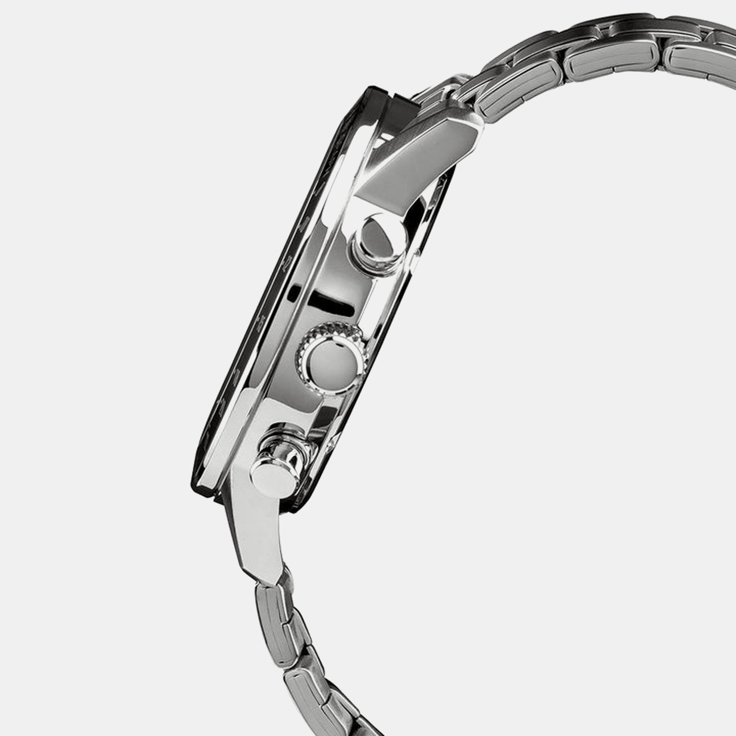 Men Quartz Mint Green Dial Chronograph Stainless Steel Watch AT3J83X1